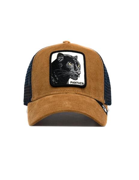 Gorra Goorin Bros Pantera pana marrón