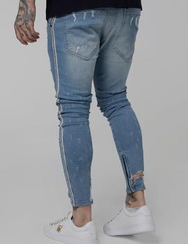 Vaquero Siksilk Low Rise Denims azul para hombre