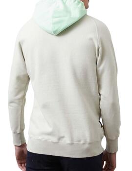 Sudadera Altona Dock Australia bicolor beige verde