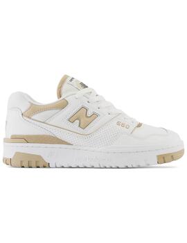 Zapatillas New Balance 550 blancas beige