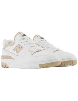 Zapatillas New Balance 550 blancas beige