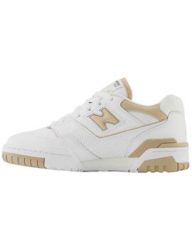 Zapatillas New Balance 550 blancas beige