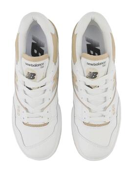 Zapatillas New Balance 550 blancas beige