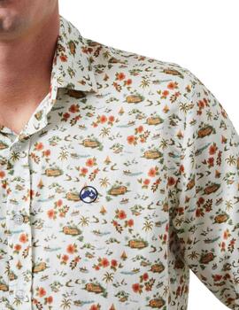 Camisa Altona Dock estampada para hombre