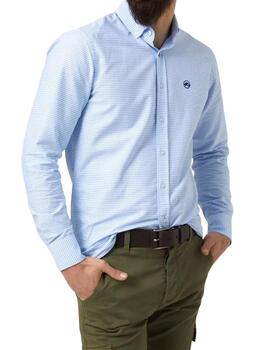 Camisa Altona Dock cuadritos azules
