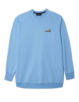 Sudadera Altona Dock pato azul celeste