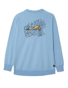 Sudadera Altona Dock pato azul celeste