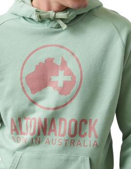 Sudadera Altona Dock Australia verde