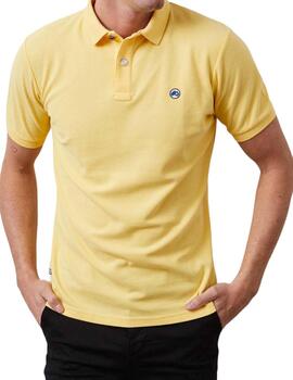 Polo Altona Dock amarillo para hombre