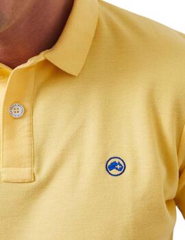 Polo Altona Dock amarillo para hombre