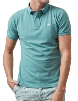 Polo Altona Dock verde para hombre