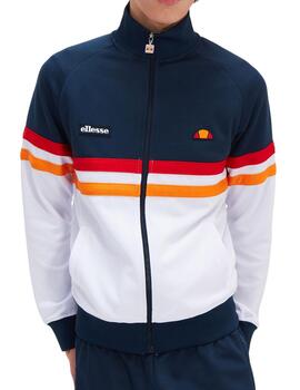 Chaqueta Ellesse Rimini azul marino estilo retro