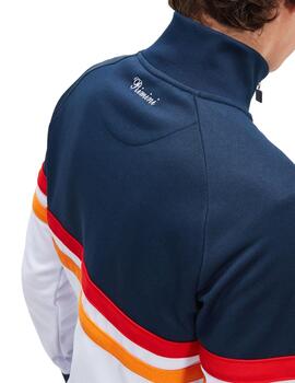 Chaqueta Ellesse Rimini azul marino estilo retro