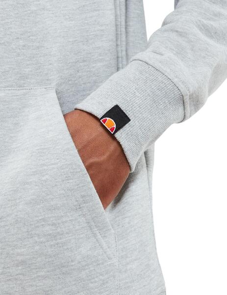 Sudadera Ellesse Gerguna 1/2 Zip Gris/Bco Hombre