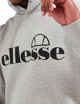 Sudadera logo Ellesse gris para hombre