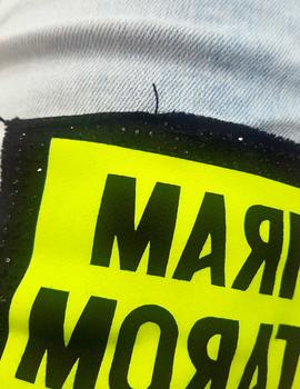 Pantalón corto Mario Morato cintura amarilla