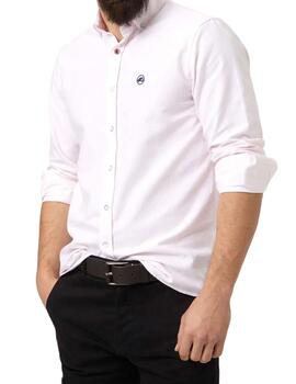 Camisa Altona Dock rayas rosas