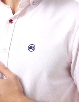 Camisa Altona Dock rayas rosas