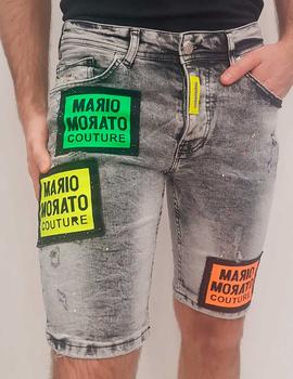 Pantalón corto Mario Morato Couture gris