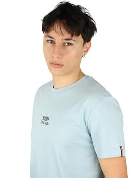 Camiseta Buddy Bamboo azul celeste