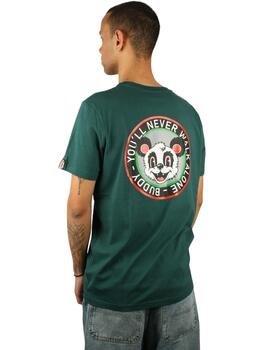 Camiseta Buddy Bamboo verde botella