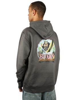 Sudadera Buddy Monkey gris oscura