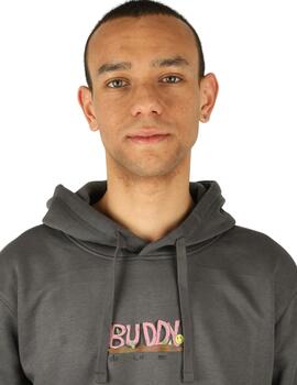 Sudadera Buddy Monkey gris oscura