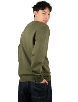 Sudadera Crew Buddy HD verde khaki para chico