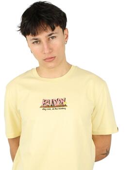 Camiseta Buddy Monkey amarilla para hombre