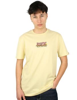 Camiseta Buddy Monkey amarilla para hombre