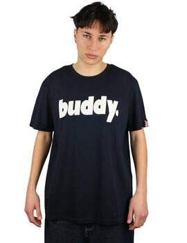 Camiseta Buddy Emblem azul marino