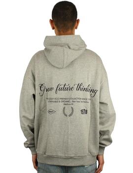 Sudadera Buddy Future Oversized gris