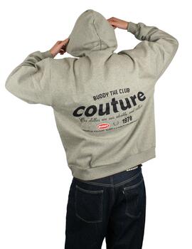 Sudadera Buddy Couture Oversized gris