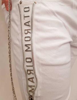 Pantalón corto Mario Morato blanco para hombre