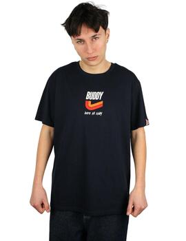 Camiseta Buddy retro azul marino
