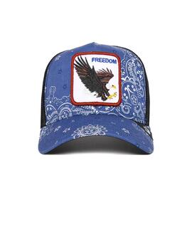 Gorra Goorin Bros águila azul marino