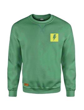 Sudadera Glint Tiger Crew verde