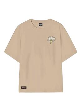 Camiseta Glint Querubin beige