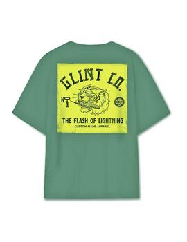 Camiseta Glint Tiger Customs verde