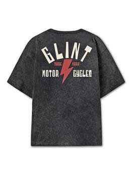 Camiseta Glint Motorcycles Customs vintage black