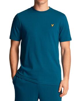 Camiseta Lyle Scott azul cobalto para hombre