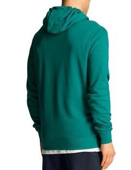 Sudadera Lyle Scott verde esmeralda para hombre