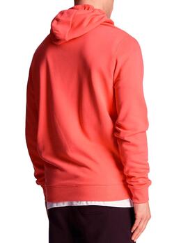 Sudadera Lyle Scott rosa fucsia para hombre