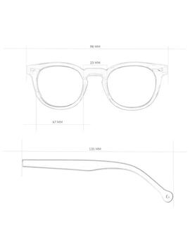 Gafas Parafina Cala Bamboo Crystal Pepper Green