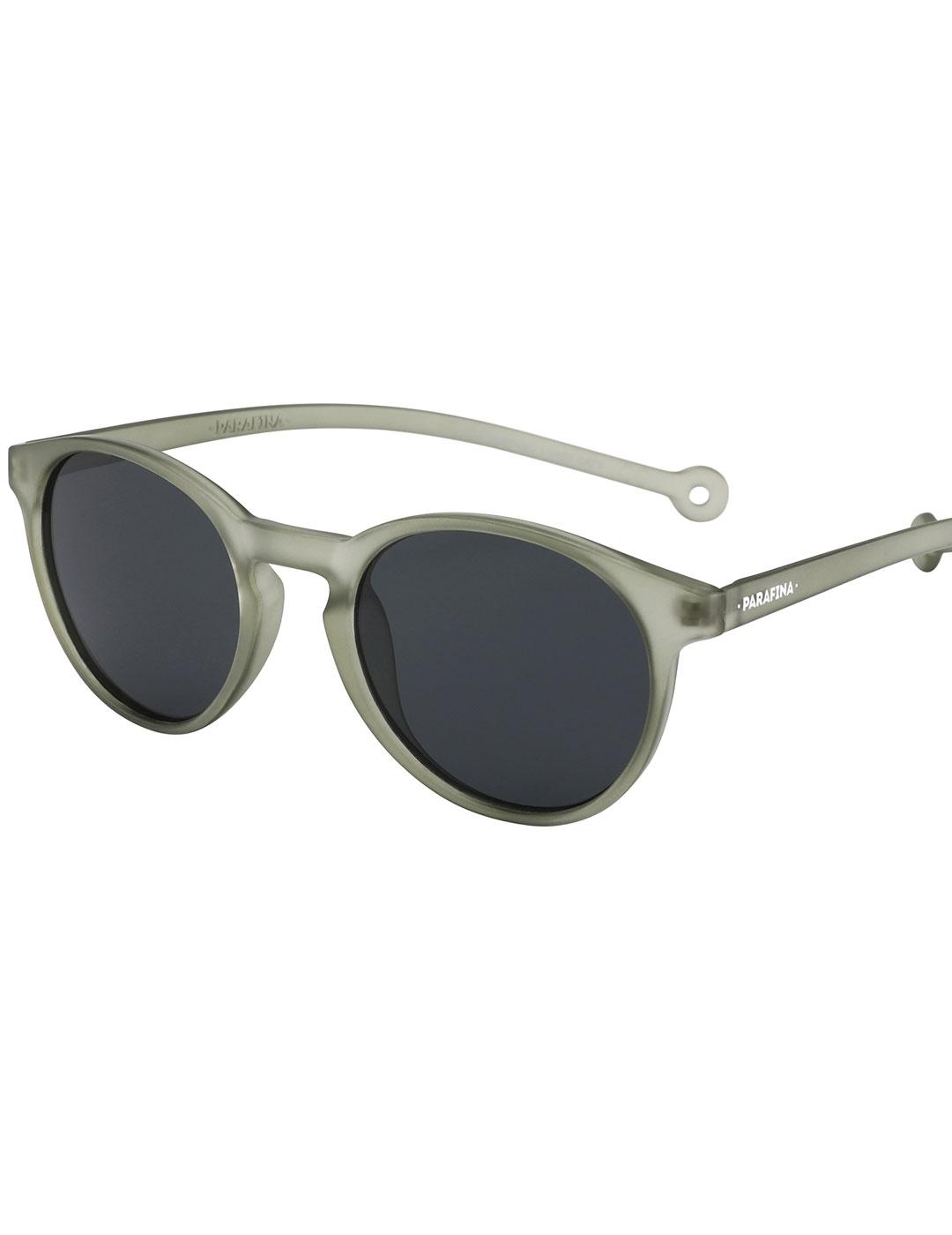 Gafas Parafina Isla Matte Moss Smoke Grey