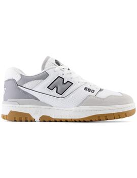 Zapatillas New Balance 550 blancas con gris