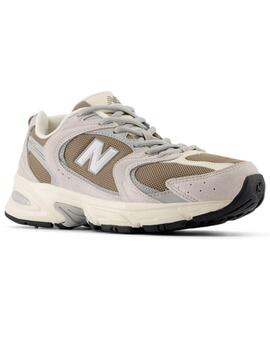 Zapatillas New Balance beige para chica