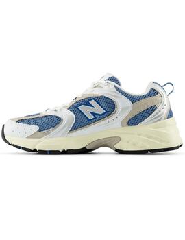 Zapatillas New Balance 530 blancas y azules