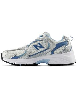 Zapatillas New Balance 530 azul plateado