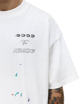 Camiseta Oversized Good For Nothing blanca